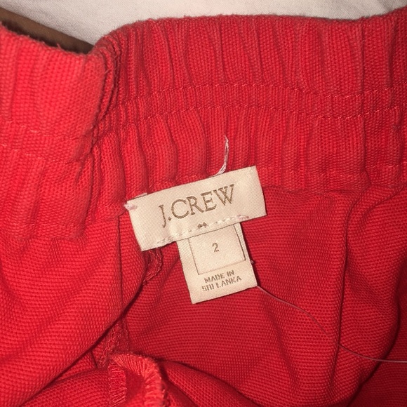 JCrew Pull on Boardwalk shorts dark coral - Picture 2 of 2